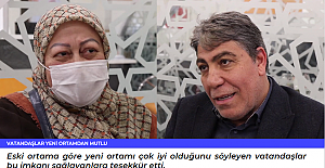 YENİ GÖRÜNÜMÜ İLE VATANDAŞLAR MEMNUN