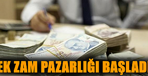 Ek Zam Pazarlığı Başladı
