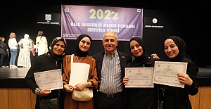 Halk Akademisi’nden 742 öğrenci daha mezun oldu