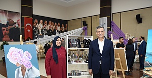 İLHAM VEREN KADINLARIN ÜRÜNLERİ SERGİYLE TAÇLANDI