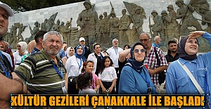 KÜLTÜR GEZİLERİ ÇANAKKALE İLE BAŞLADI