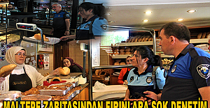 Maltepe zabıtasından fırınlara şok denetim