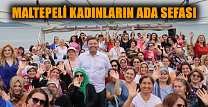 Maltepeli kadınların ada sefası