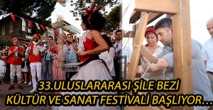 33.Uluslararası Şile Bezi Kültür Ve Sanat Festivali Başlıyor…