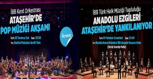 ATAŞEHİR’DE AÇIK HAVA KONSERLERİ BAŞLIYOR
