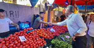 CHP YILDIRIM İLÇE BAŞKANI NİHAT YEŞİLTAŞ'TAN ESNAF ZİYARETİ