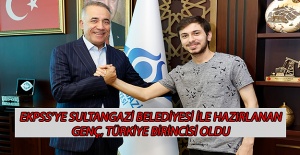 EKPSS’ye Sultangazi Belediyesi ile Hazırlanan Genç, Türkiye Birincisi Oldu