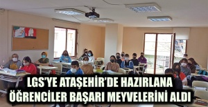 LGS’YE ATAŞEHİR’DE HAZIRLANAN ÖĞRENCİLER BAŞARI MEYVELERİNİ ALDI