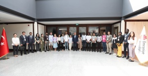 TBB ULUSLARARASI YEREL YÖNETİMİNDEN ÜMRANİYE BELEDİYE BAŞKANI İSMET YILDIRIM'A ZİYARET