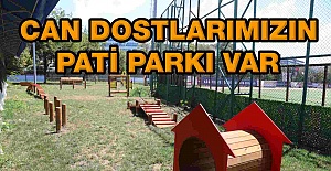 Can dostlarımızın pati parkı var