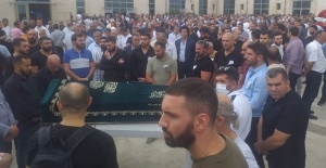 CİNAYETE KURBAN GİDEN AHMET KARATAY'IN CENAZESİNE BİNLERCE KİŞİ KATILDI