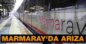 Marmaray'da arıza! Seferler tek yönlü yapılıyor