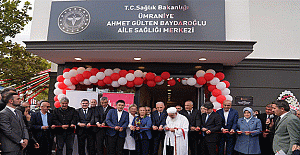 ÜMRANİYE’DE, AİLE SAĞLIĞI MERKEZİ DÜZENLENEN TÖREN İLE AÇILDI