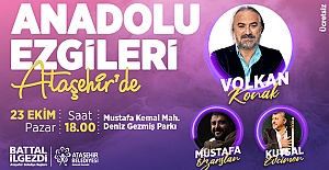 Anadolu ezgileri Ataşehir'de