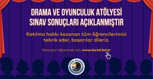 Kartal Belediye Tiyatrosu'nda Eğitim Alacak İsimler Açıklandı