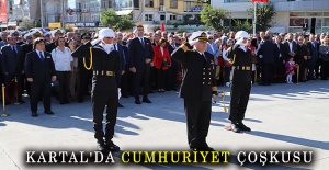 Kartal'da Cumhuriyet çoşkusu