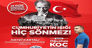 Kartal’da 29 Ekim cumhuriyet bayramı coşkusu