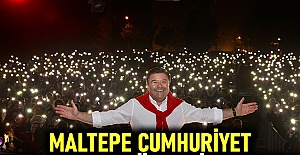 Maltepe, Cumhuriyet coşkusunu Göksel ile yaşadı