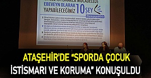 Ataşehir’de “Sporda Çocuk İstismarı ve Koruma” konuşuldu