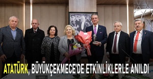 Atatürk, Büyükçekmece’de etkinliklerle anıldı
