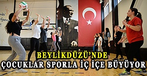 Beylikdüzü’nde çocuklar sporla iç içe büyüyor