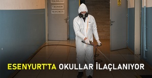Esenyurt’ta okullar ilaçlanıyor
