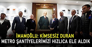 İmamoğlu: Kimsesiz duran metro şantiyelerimizi hızlıca ele aldık