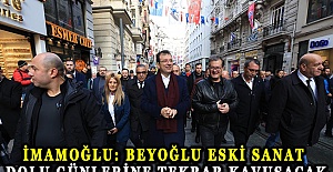İstiklal’de sanat tekrar canlanıyor
