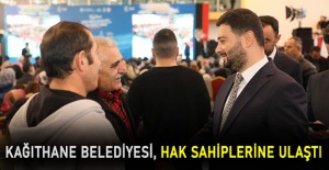Kağıthane Belediyesi, hak sahiplerine ulaştı