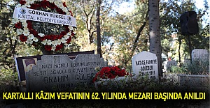 Kartallı Kâzım vefatının 62. Yılında mezarı başında anıldı