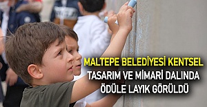 Maltepe Belediyesi Kentsel Tasarım ve Mimari dalında ödüle layık görüldü