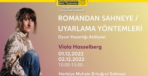 Oyun yazarları atölyesi’nin yeni konuğu Viola Hasselberg