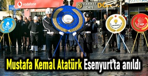 Türkiye Cumhuriyeti’nin kurucusu Mustafa Kemal Atatürk Esenyurt’ta anıldı