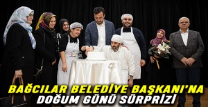 Bağcılar Belediye Başkanı’na doğum günü sürprizi