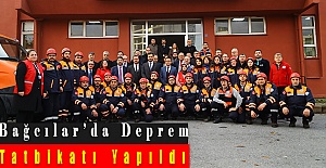 Bağcılar’da Deprem Tatbikatı Yapıldı