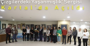 ‘Çizgilerdeki Yaşanmışlık’ Sergisi Kartal’da Açıldı