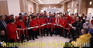 Dezavantajlı İzcilerin Eşsiz Ve Özel Eserleri Sergilendi