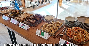 Dümya Göçmenler Gününde göçmenler Büyükçekmecede lezzetlerini tanıttılar