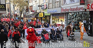 ‘Engelsiz Yaşam Festivali’ Kartal’da Coşku Dolu Anlara Sahne Oldu