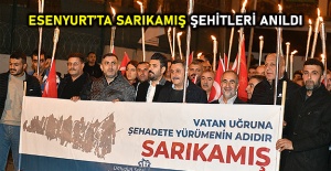 Esenyurt’ta sarıkamış şehitleri anıldı