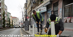 Gümüşhane Caddesi Tematikleşiyor