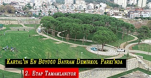 Kartal’ın En Büyüğü Bayram Demirkol Parkı’nda 2. Etap Tamamlanıyor