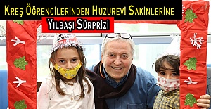 Kreş Öğrencilerinden Huzurevi Sakinlerine Yılbaşı Sürprizi
