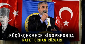 Küçükçekmece Sinopsporda Rafet Orhan rüzgarı