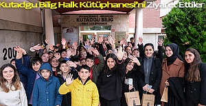 Kutadgu Bilig Halk Kütüphanesi’ni Ziyaret Ettiler