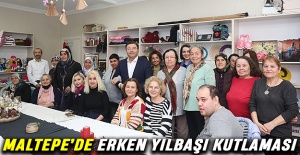 Maltepe’de erken yılbaşı kutlaması