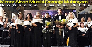 Mimar Sinan Musıki Derneği Muhteşem Bir Konsere İmza Attı
