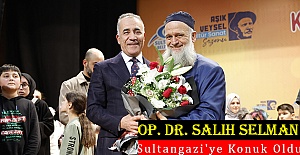 Op. Dr. Salih Selman 'Tıbbi Devadan Ruhi Devaya' Söyleşisiyle  Sultangazi'ye Konuk Oldu
