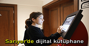 Sarıyer’de dijital kütüphane