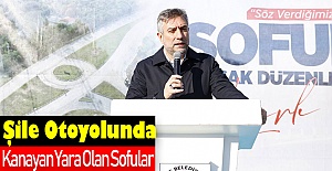 Şile Otoyolunda Kanayan Yara Olan Sofular Kavşağına Son Neşter Vuruldu!..